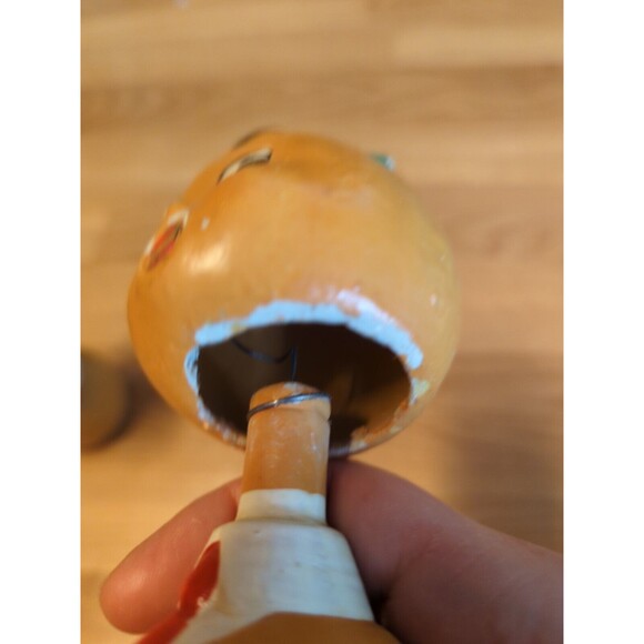 Mr. & Miss Florida Oranges Vintage Souvenir Bobble Heads Japan Kissing Magnetic - Picture 12 of 14